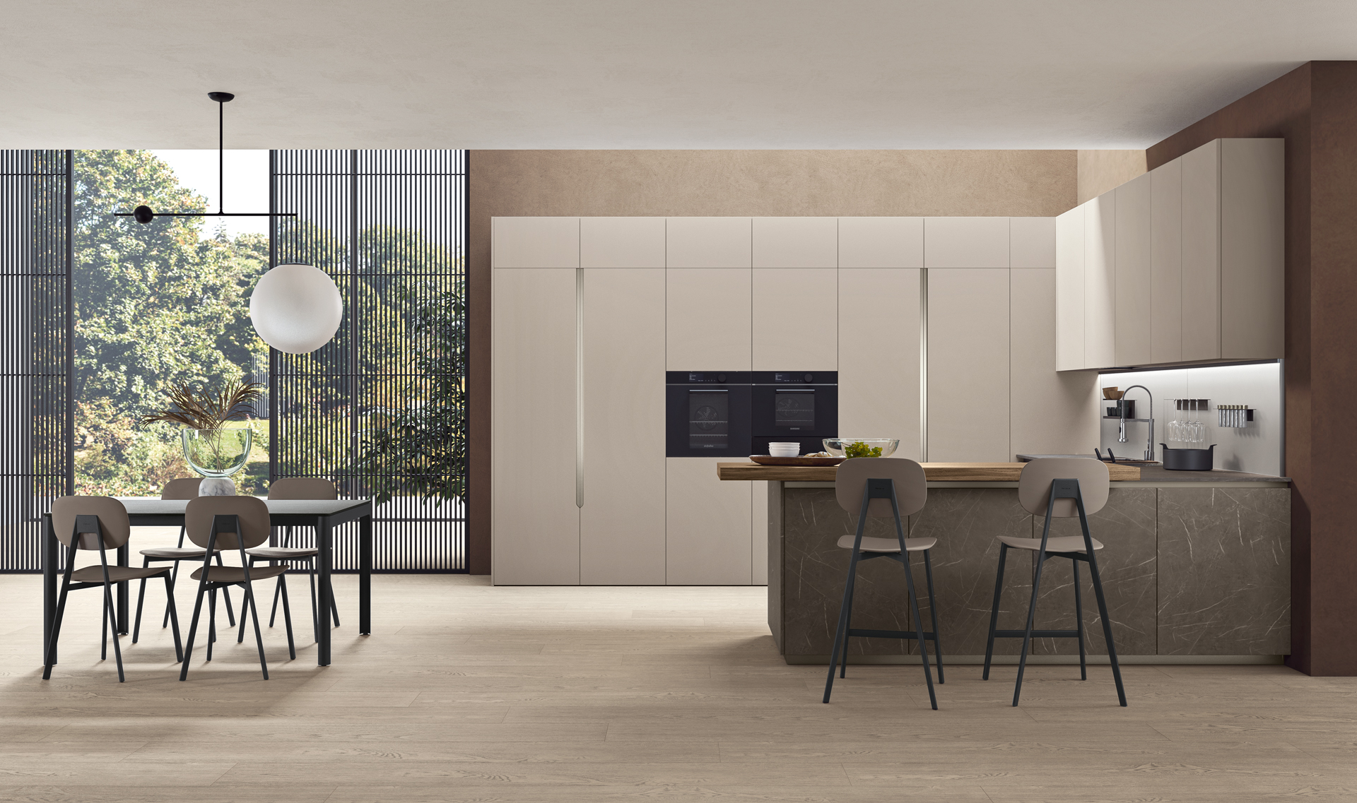 Modern workspace interior furniture